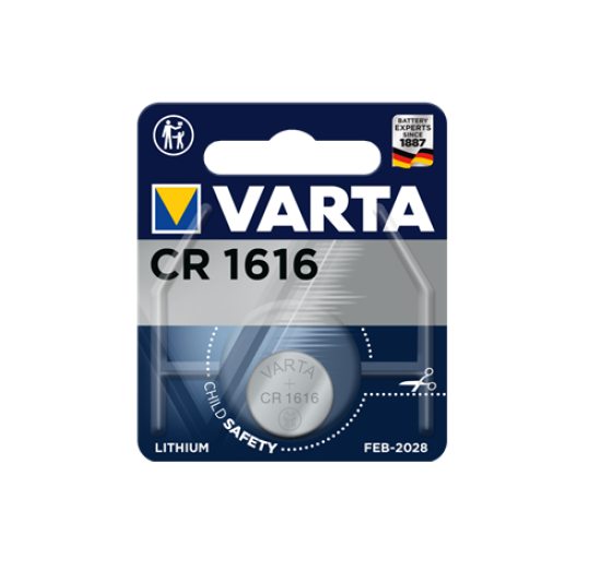 Elementas CR1616 3V LITHIUM Varta