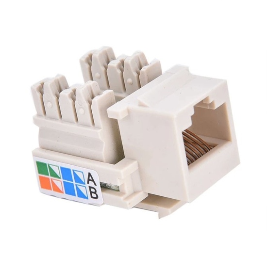 Lizdas SKJ-RJ45-U-5E-W CAT5E UTP